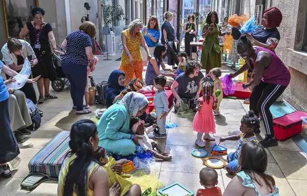 Photo of people dancing