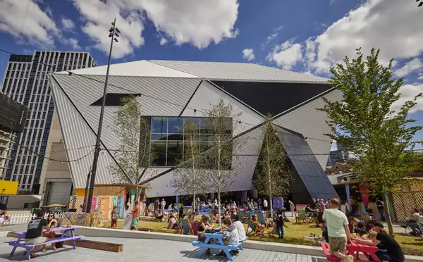 Image of Aviva Studios from Festival Square